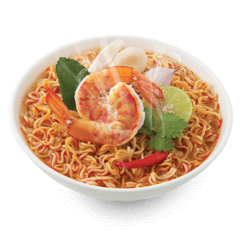 Yum Yum - Sour Soup Shrimp Flavor  Instant Noodle (60g) ယမ်ယမ်ပုစွန်ချည်စပ်အရသာ