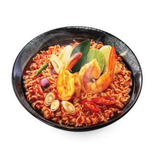 Yum Yum Xcite -  Tom Yum Shrimp Flavor Instant Noodle (Soup) (70g) ယမ်ယမ် တုံယမ်းပုစွန်အရသာ