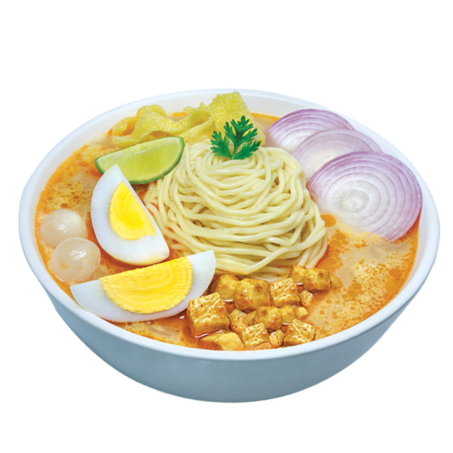 Bayin - Coconut Chicken Flavoured Instant Noodle (Soup) (100g) ဘုရင် - အုန်းနို့ခေါက်ဆွဲ အရသာ