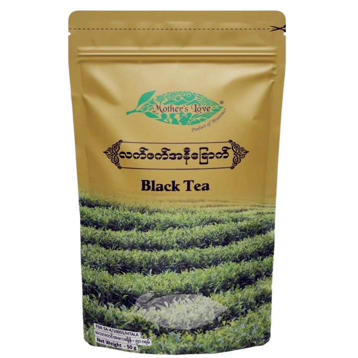 Mother's Love - Black Tea (50g) လက် ဖက် အနီ ခြောက်